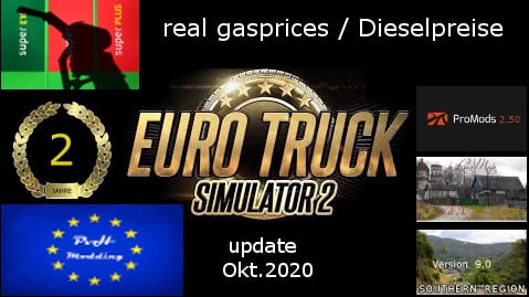 real gasprices/Dieselpreise update okt 20
